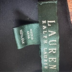 Lauren Ralph Lauren Black Silk Fabric